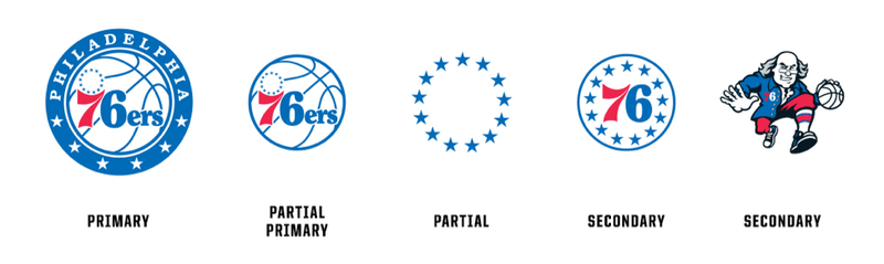 Illustration for article titled Sixers Unveil New Logos